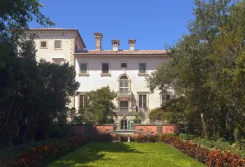 Villa Vizcaya, northeast elevation