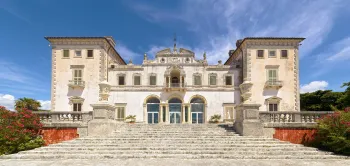 Villa Vizcaya, southeast elevation