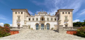 Villa Vizcaya, southeast elevation