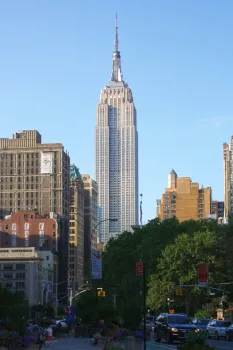 Empire State Building, seen from Madison Square
