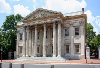 First Bank of the United States, main facade (east elevation)