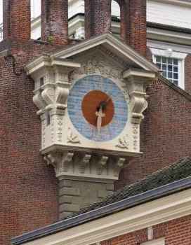 Independence Hall, clock