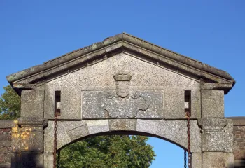 Citadel of Colonia del Sacramento, Field Gate (Portón de Campo), detail