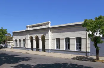 Colonia Railway Station, northwest elevation
