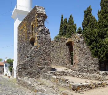 Ruins of the Convent of San Francisco Javier, north elevation