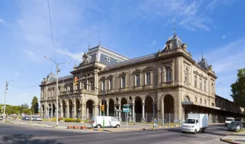 General Artigas Central Station, southeast elevation